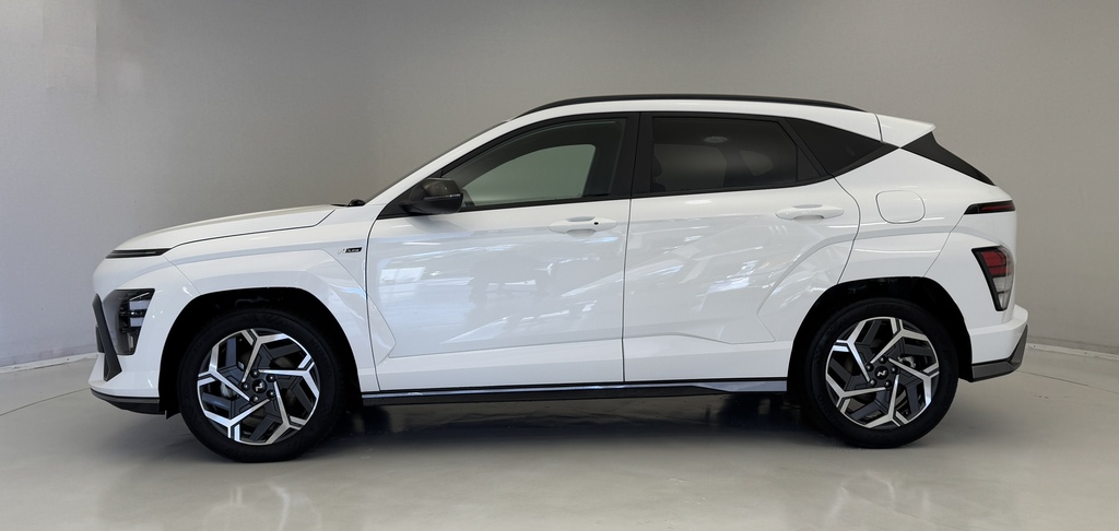 Hyundai Kona 1.6 Hybrid 129 N Line Dct EN74UOK White #4