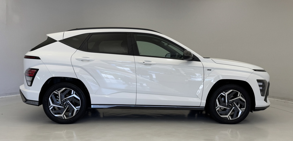 Hyundai Kona 1.6 Hybrid 129 N Line Dct EN74UOK White #6