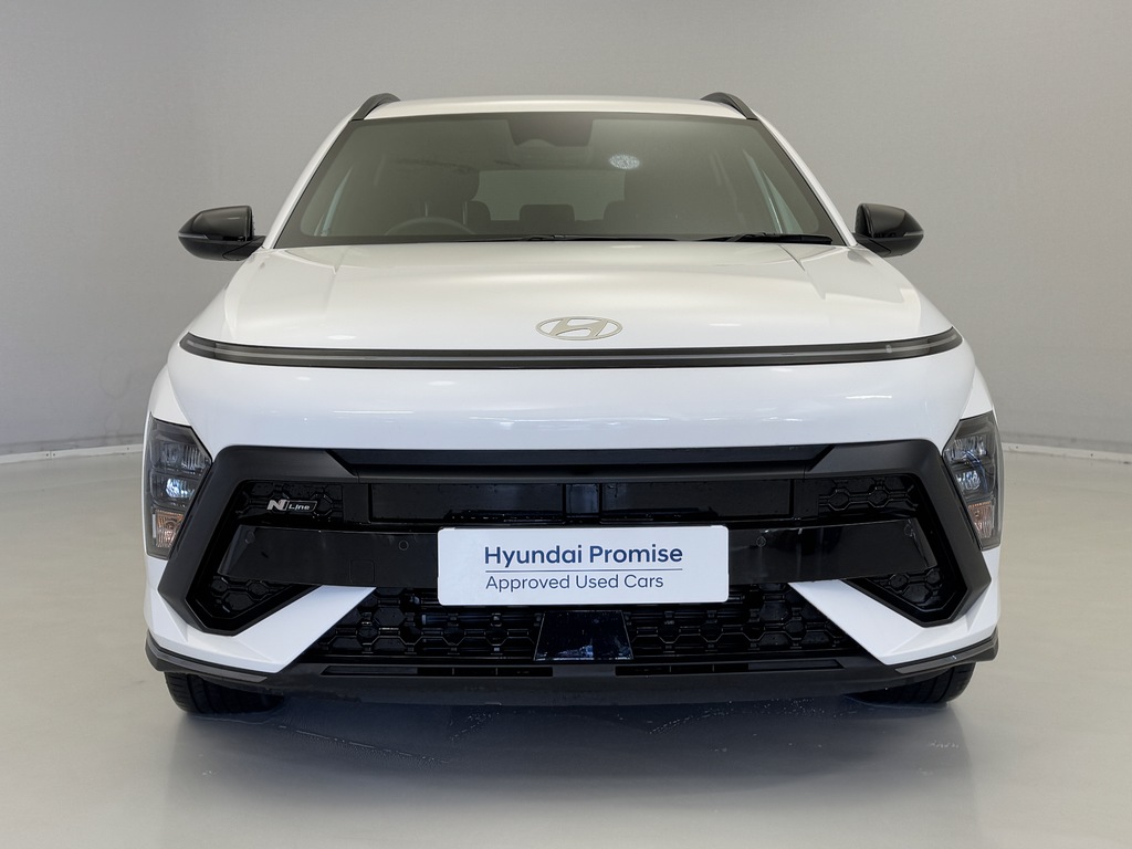 Hyundai Kona 1.6 Hybrid 129 N Line Dct EN74UOK White #3