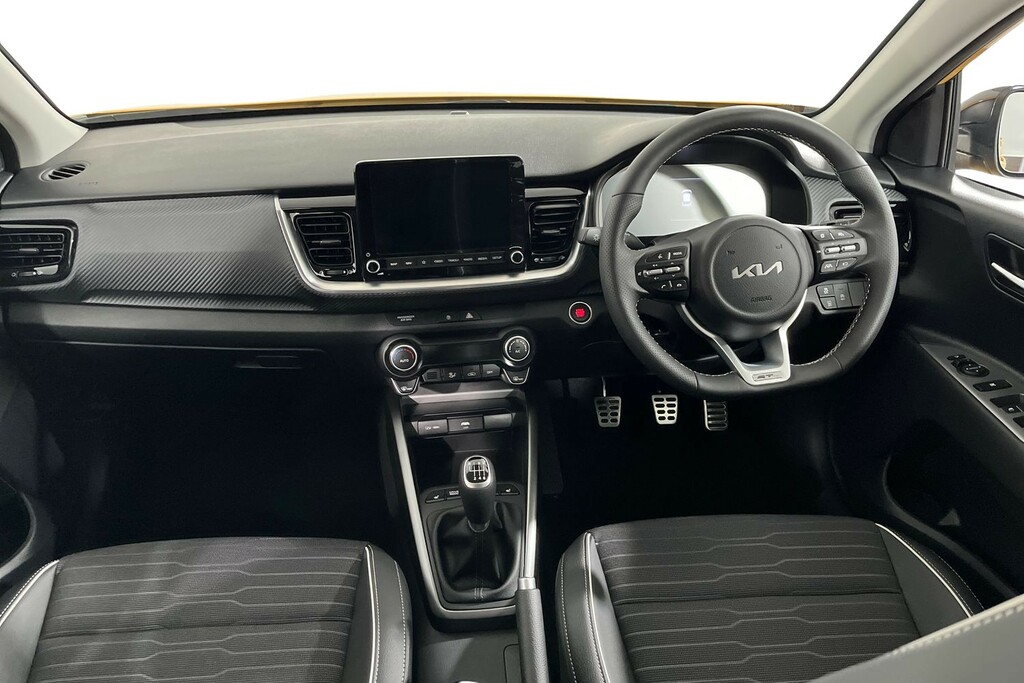 Kia Stonic 1.0T 48V Gt-line S AO25YBL Yellow #6