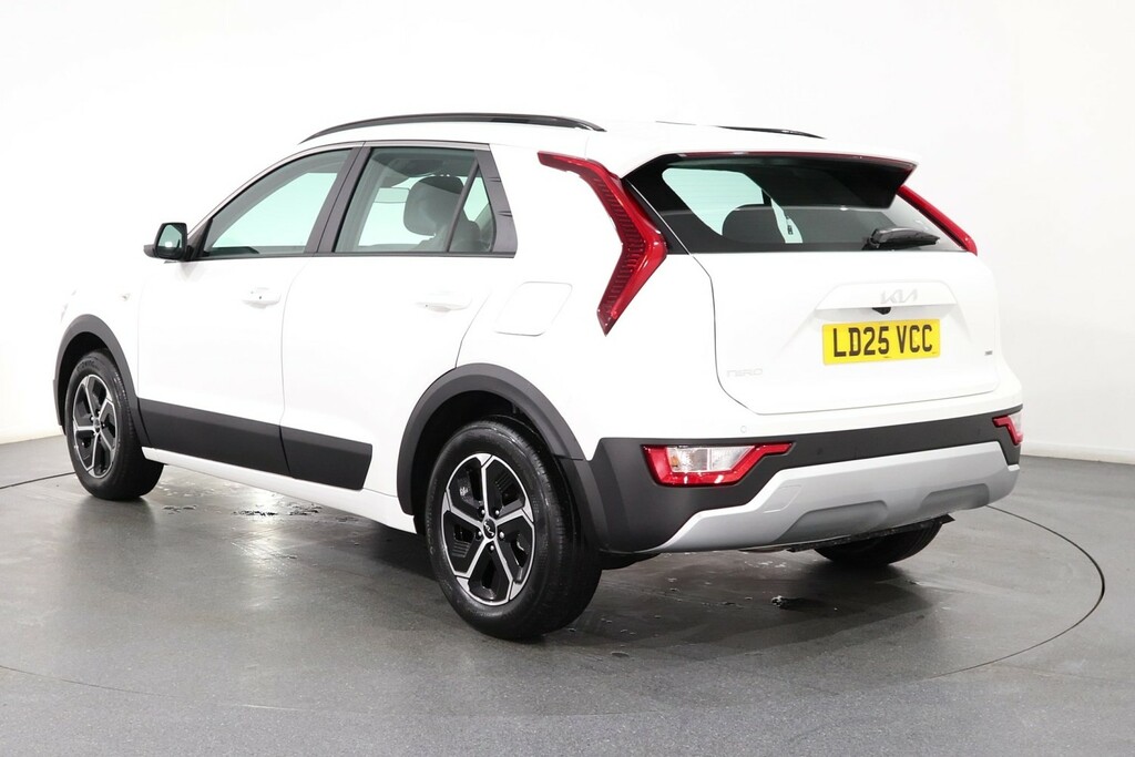 Kia Niro 1.6 Hybrid 2 Nav Dct Kia Approved LD25VCC White #5