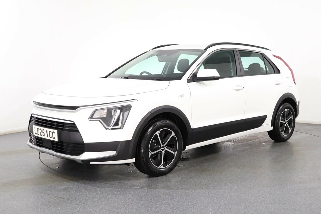 Kia Niro 1.6 Hybrid 2 Nav Dct Kia Approved LD25VCC White #3