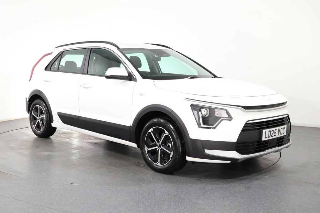 Kia Niro 1.6 Hybrid 2 Nav Dct Kia Approved LD25VCC White