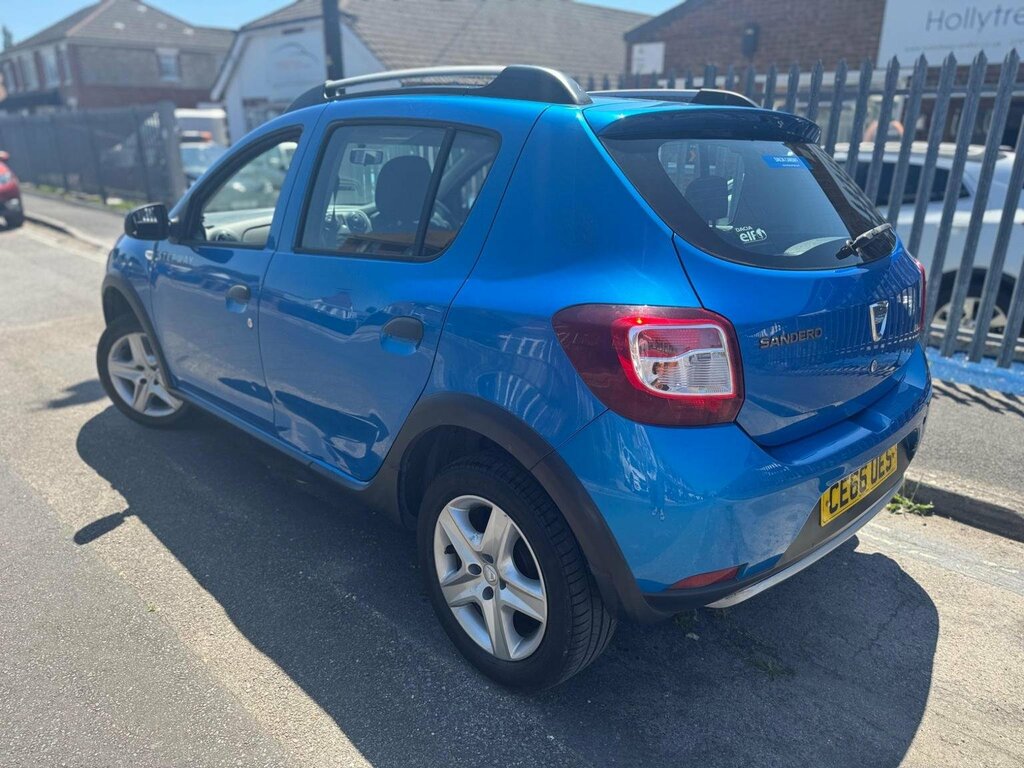 Dacia Sandero Stepway Hatchback 0.9 Tce Ambiance Euro 6 Ss 2016 Blue #6