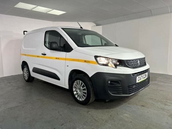 Peugeot Partner 1.5 650 Bluehdi 75 Professional Premium Van White