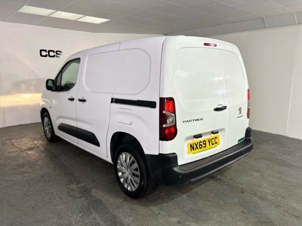 Peugeot Partner 1.5 1000 Bluehdi 100 Professional Van NX69YCC White #4