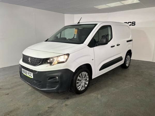 Peugeot Partner 1.5 1000 Bluehdi 100 Professional Van NX69YCC White #3
