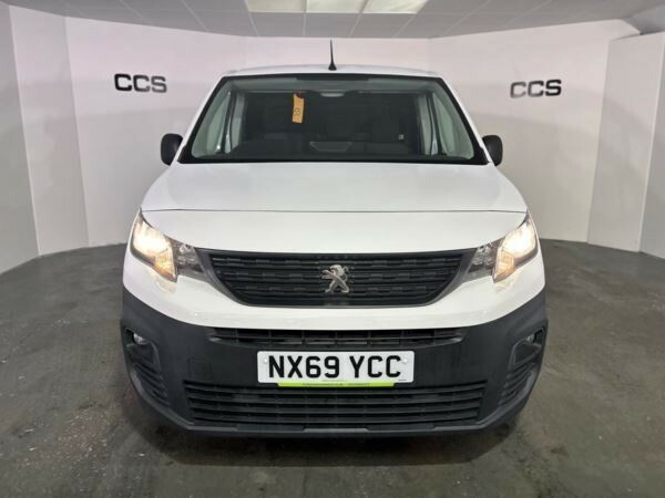 Peugeot Partner 1.5 1000 Bluehdi 100 Professional Van NX69YCC White #2