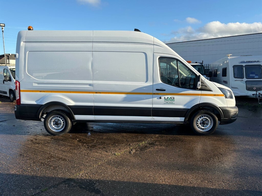 Ford Transit Custom 2.0 Ecoblue H3 Leader Van YS73ZNL White #2