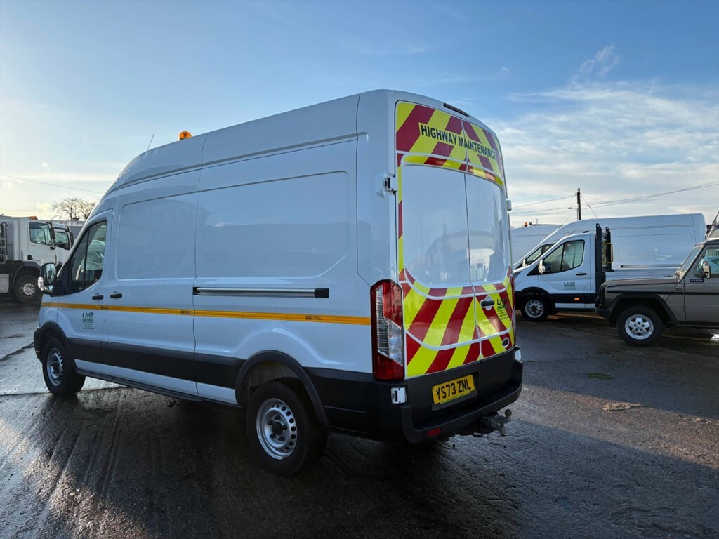 Ford Transit Custom 2.0 Ecoblue H3 Leader Van YS73ZNL White #6