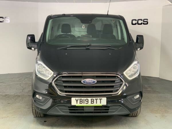 Ford Transit Custom 2.0 Ecoblue Low Roof Limited Van YB19BTT Black #2