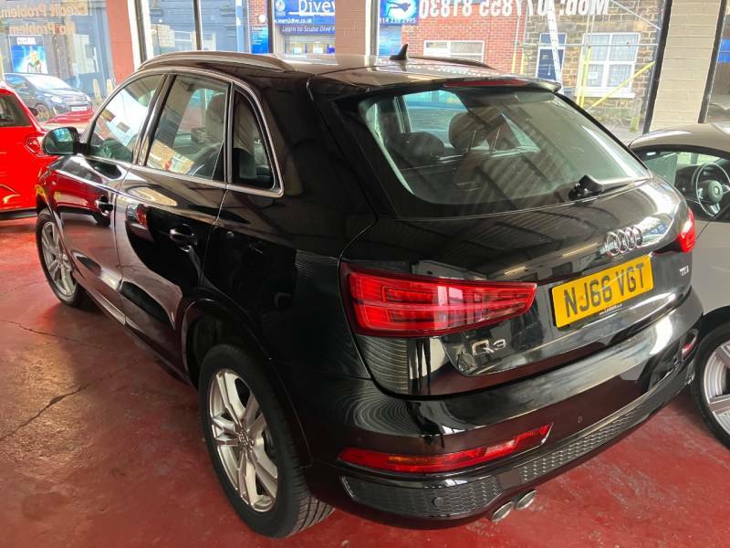Audi Q3 2.0 Tdi S Line Navigation - 2016 66 NJ66VGT Black #4