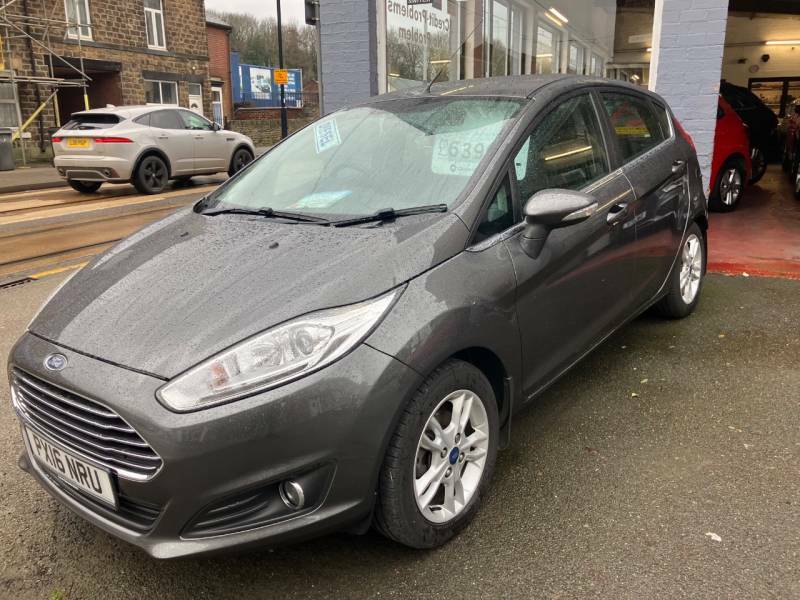 Ford Fiesta 1.5 Tdci Zetec - 2016 16 PX16NRU Grey #2