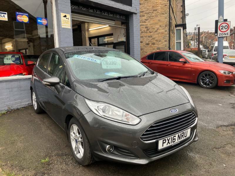 Ford Fiesta 1.5 Tdci Zetec - 2016 16 PX16NRU Grey