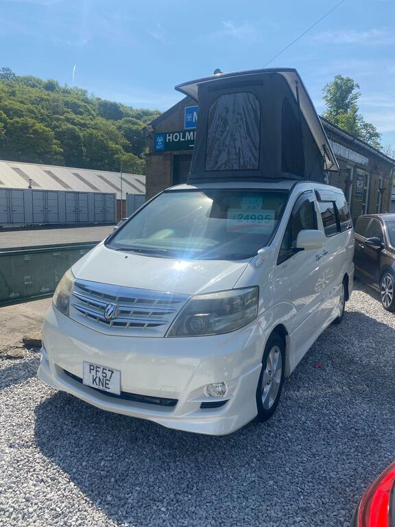 Toyota Alphard Toyota Alphard Campervan Conversion PF57KNE White