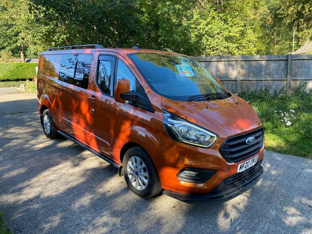 Ford Transit Custom 2.0L 300 Limited Ecoblue Euro 6 MF20ORJ Orange #3