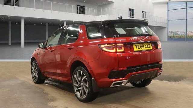 Land Rover Discovery Sport 2.0 D240 Mhev R-dynamic YE69XXB Red #3