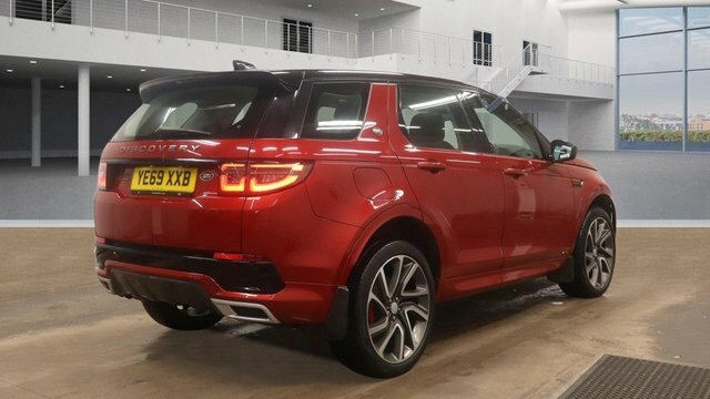 Land Rover Discovery Sport 2.0 D240 Mhev R-dynamic YE69XXB Red #4