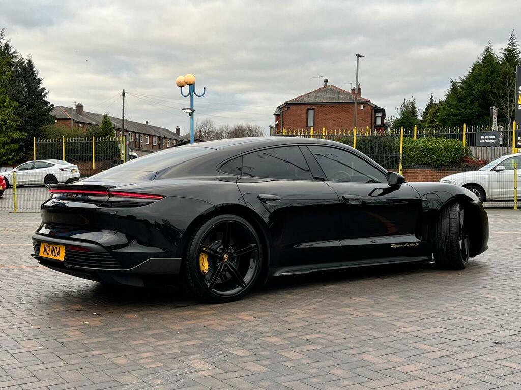 Porsche Taycan Saloon Performance Plus 93.4Kwh Turbo S 4Wd 4 M13MOA Black #6
