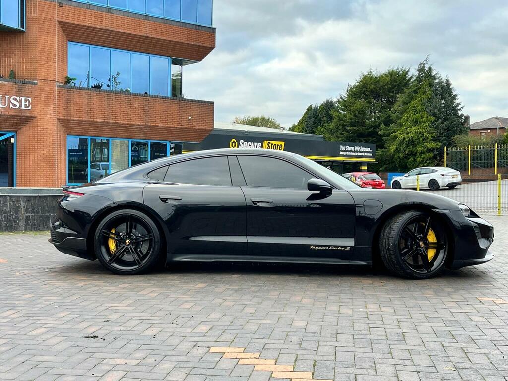 Porsche Taycan Saloon Performance Plus 93.4Kwh Turbo S 4Wd 4 M13MOA Black #4