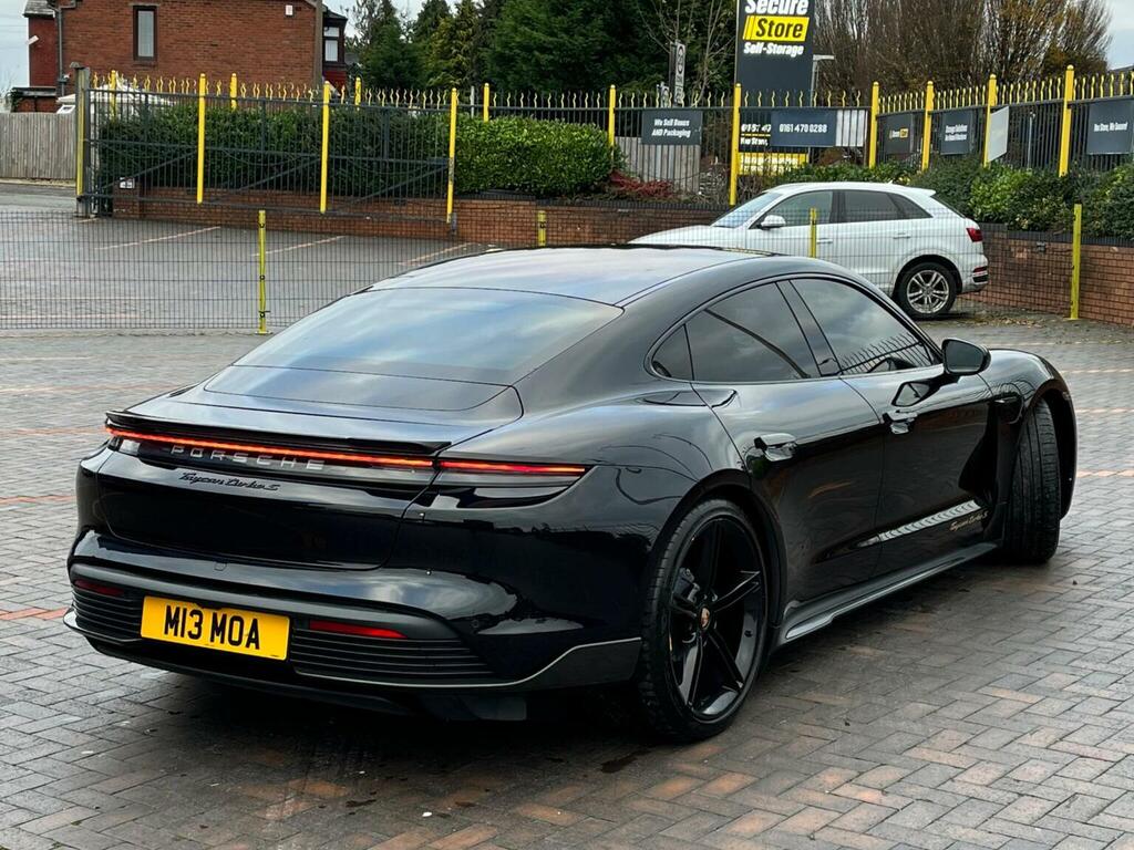 Porsche Taycan Saloon Performance Plus 93.4Kwh Turbo S 4Wd 4 M13MOA Black #5
