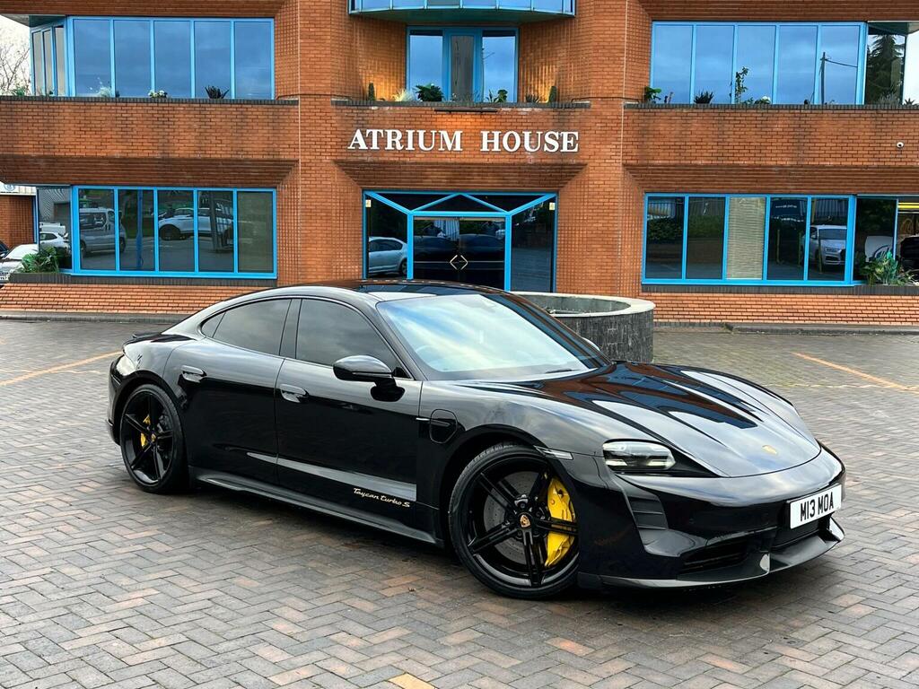 Porsche Taycan Saloon Performance Plus 93.4Kwh Turbo S 4Wd 4 M13MOA Black #2