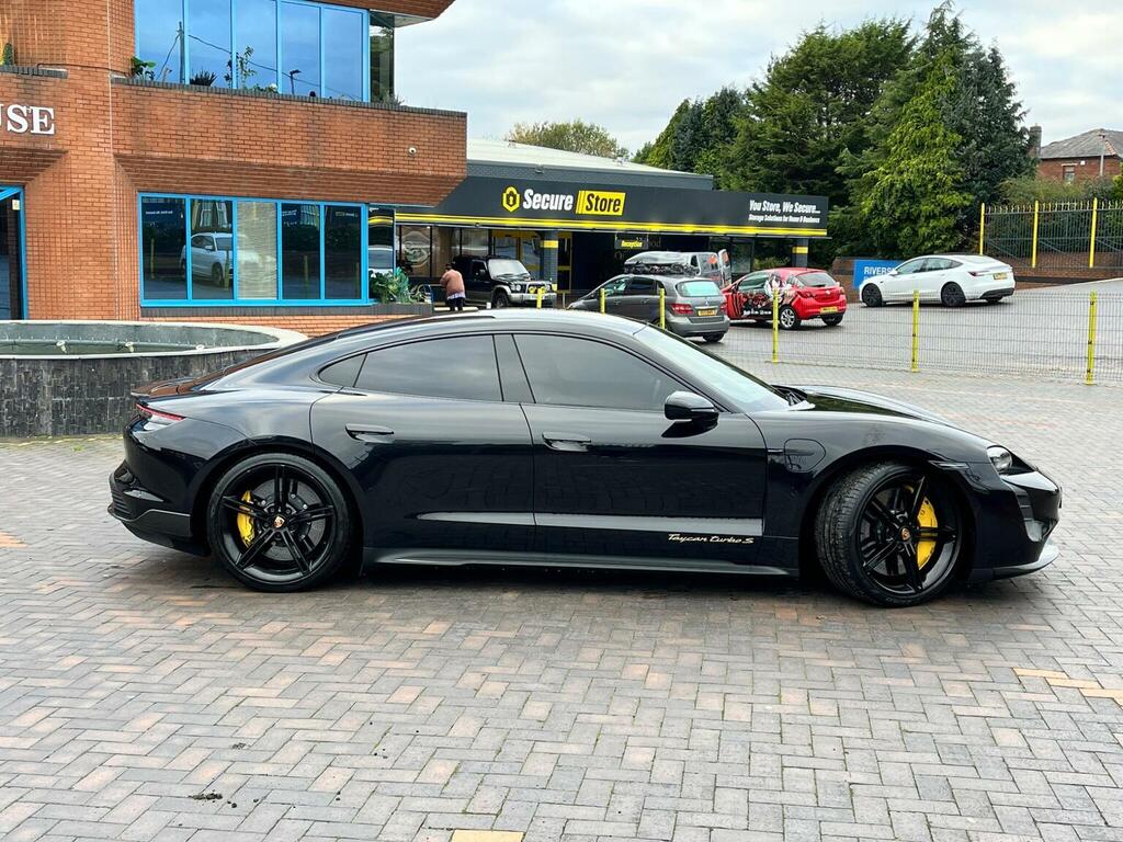 Porsche Taycan Saloon Performance Plus 93.4Kwh Turbo S 4Wd 4 M13MOA Black #3