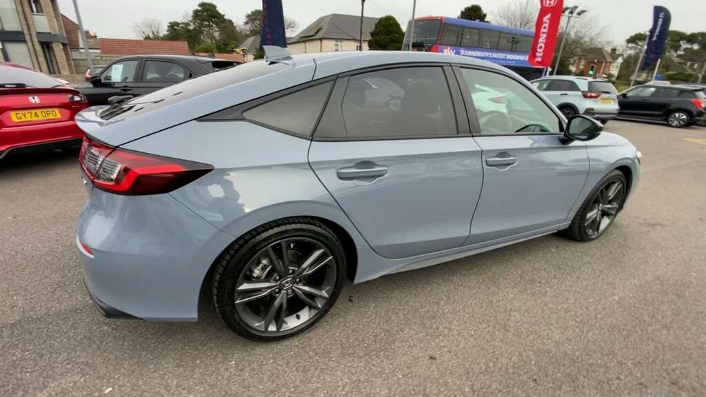 Honda Civic 2.0 H I-mmd Sport Hatchback Hybrid Ecvt HF75NPC Grey #5