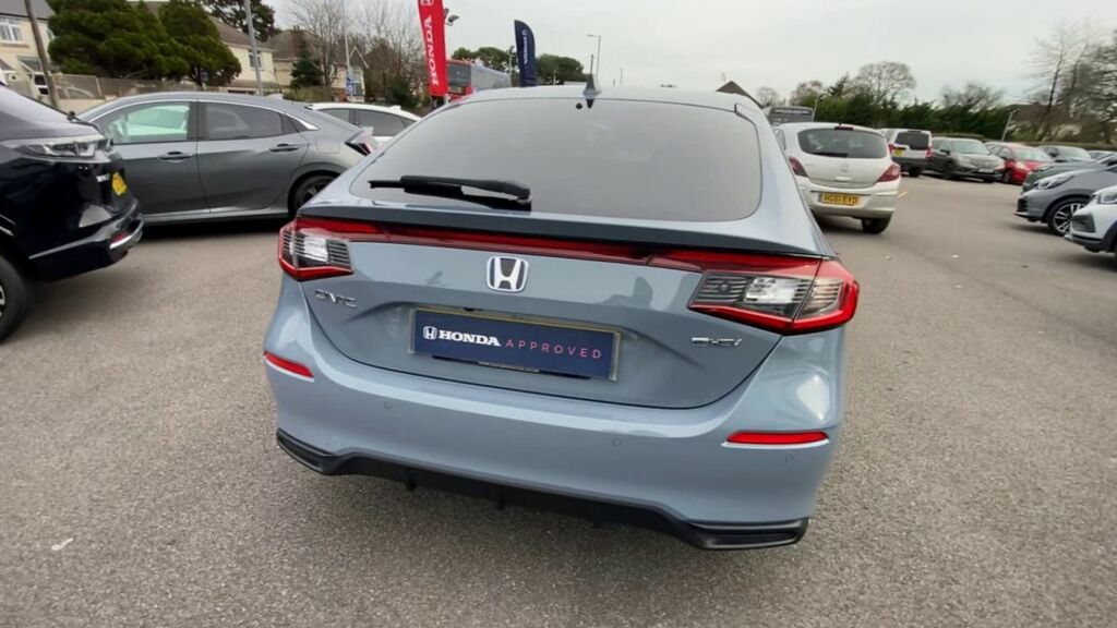 Honda Civic 2.0 H I-mmd Sport Hatchback Hybrid Ecvt HF75NPC Grey #4