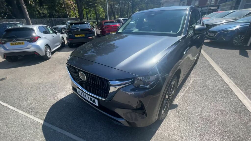 Mazda CX-60 3.3 E-skyactiv D Mhev Takumi Suv Hybrid HJ74YMM Grey #4