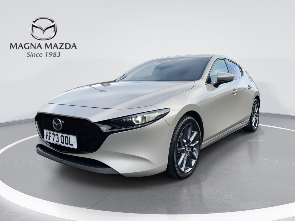 Mazda 3 2.0 E-skyactiv-g Mhev Exclusive-line Hatchback Silver