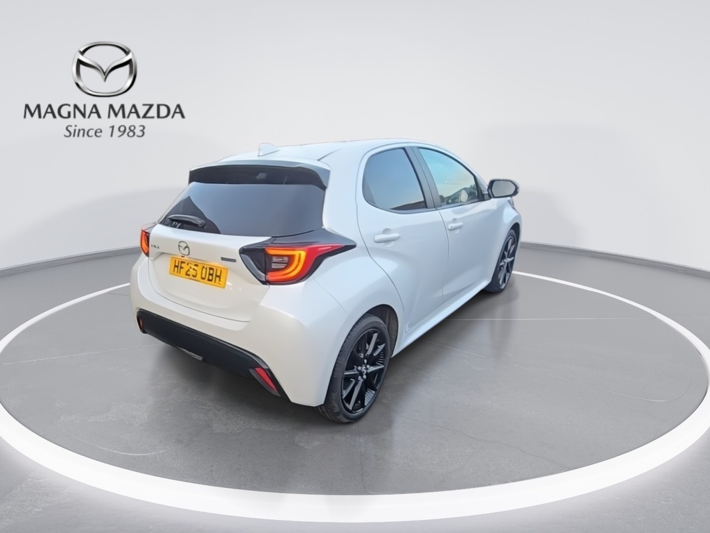 Mazda 2 1.5H Homura Hatchback Hybrid Cvt Euro 6 HF25OBH White #3