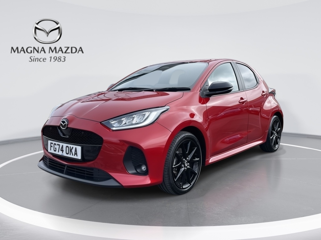 Mazda 2 1.5H Homura Hatchback Hybrid Cvt Euro 6 Red