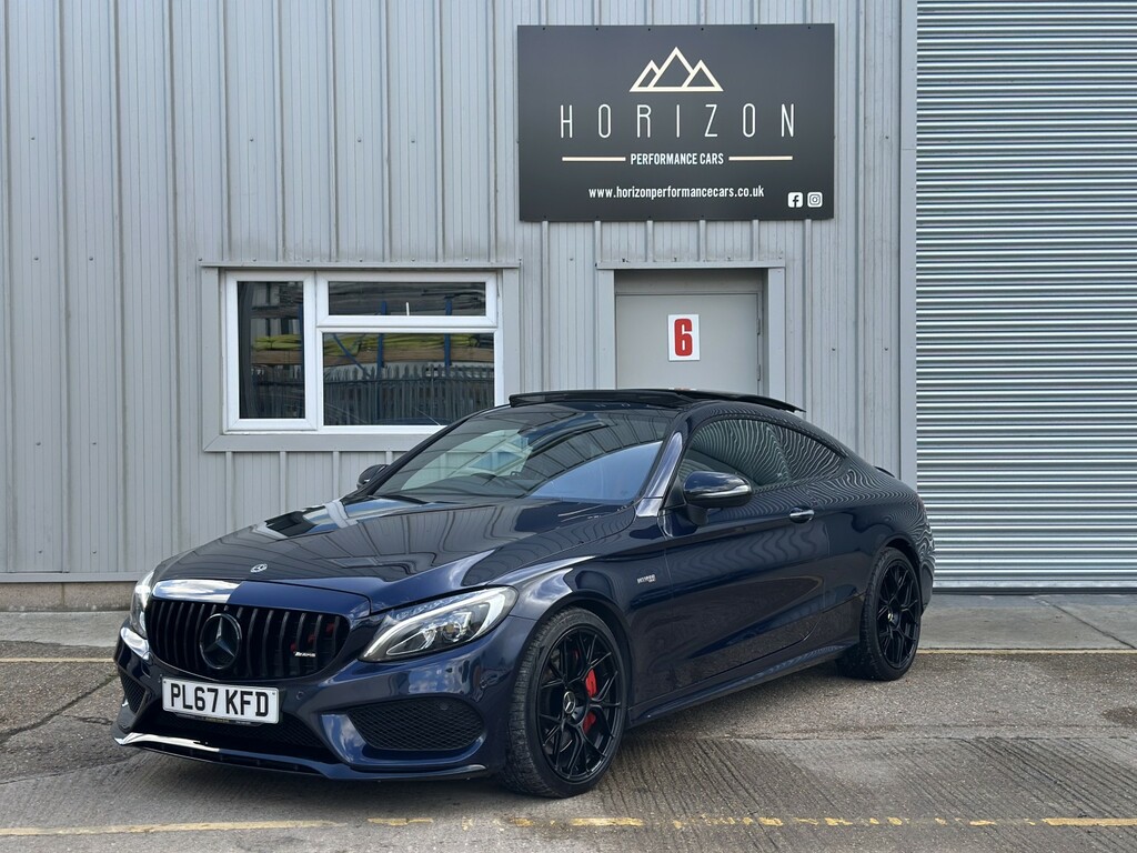 Mercedes-Benz C Class Coupe 3.0 C43 V6 Amg Premium Plus G-tronic 4Mat PL67KFD Blue #4