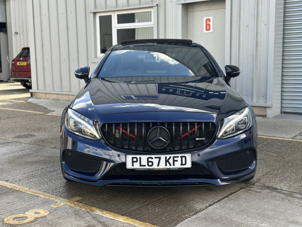 Mercedes-Benz C Class Coupe 3.0 C43 V6 Amg Premium Plus G-tronic 4Mat PL67KFD Blue #3