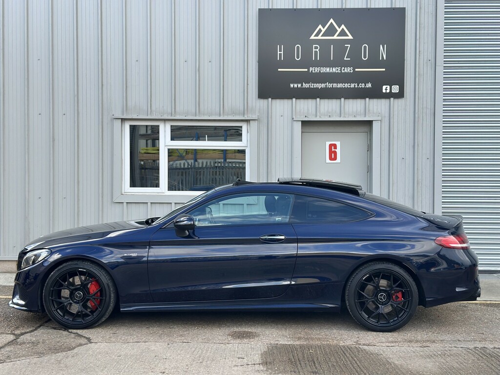 Mercedes-Benz C Class Coupe 3.0 C43 V6 Amg Premium Plus G-tronic 4Mat PL67KFD Blue #5