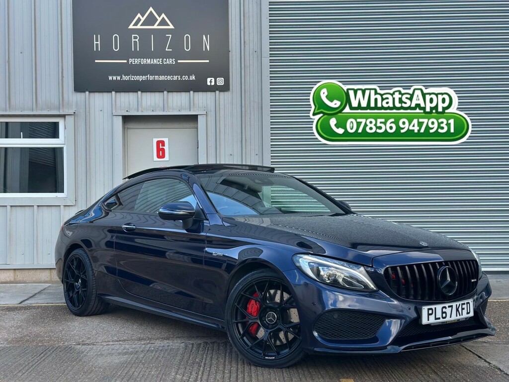 Mercedes-Benz C Class Coupe 3.0 C43 V6 Amg Premium Plus G-tronic 4Mat Blue