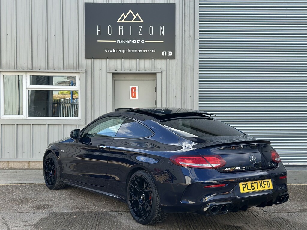Mercedes-Benz C Class Coupe 3.0 C43 V6 Amg Premium Plus G-tronic 4Mat PL67KFD Blue #6