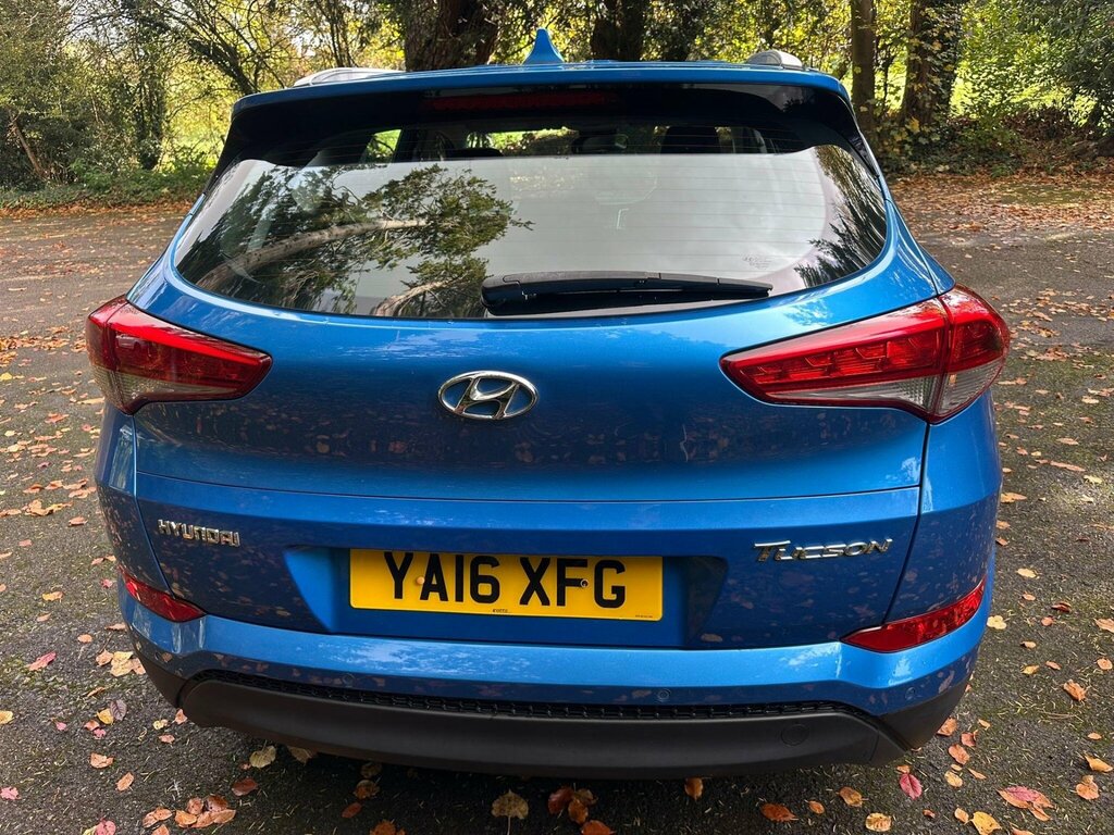 Hyundai Tucson 1.7 Crdi Blue Drive Se Euro 6 Ss YA16XFG Blue #4