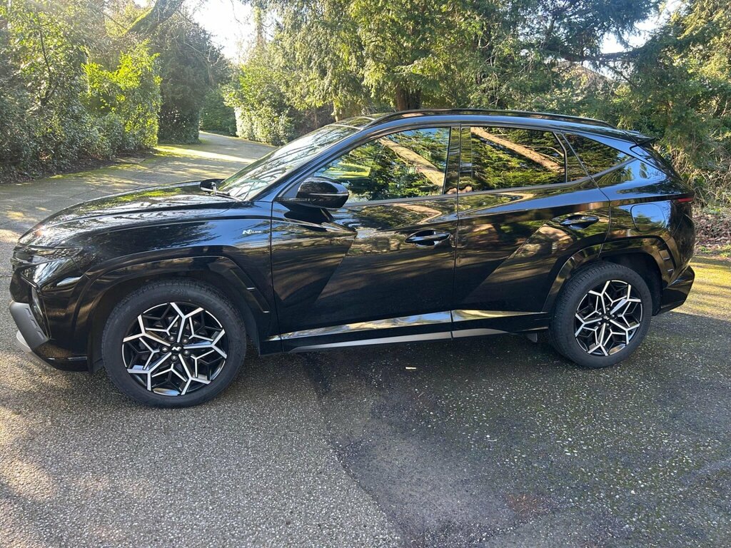 Hyundai Tucson 1.6 T-gdi N Line S Euro 6 Ss DY22WNF Black #2