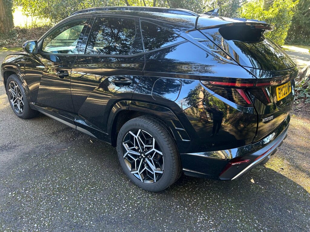Hyundai Tucson 1.6 T-gdi N Line S Euro 6 Ss DY22WNF Black #6