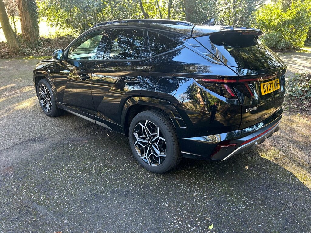 Hyundai Tucson 1.6 T-gdi N Line S Euro 6 Ss DY22WNF Black #5