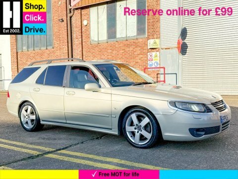 Saab 9-5 2.3 Hot Aero Silver