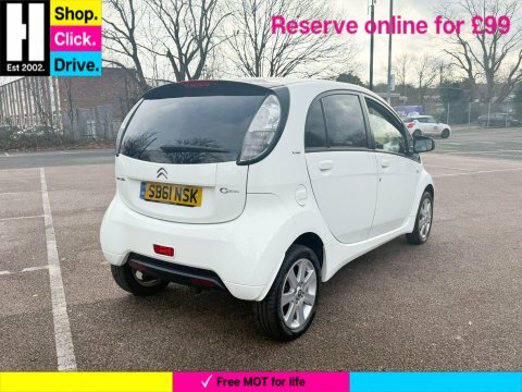 Citroen C-Zero Hatchback 5dr Electric White #3