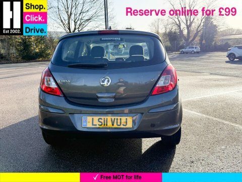 Vauxhall Corsa 1.2 16V Excite LS11VUJ Grey #6