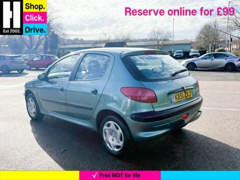Peugeot 206 1.6 Glx Hatchback KX51ZXJ Green #5