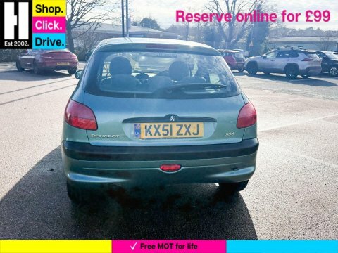Peugeot 206 1.6 Glx Hatchback KX51ZXJ Green #4