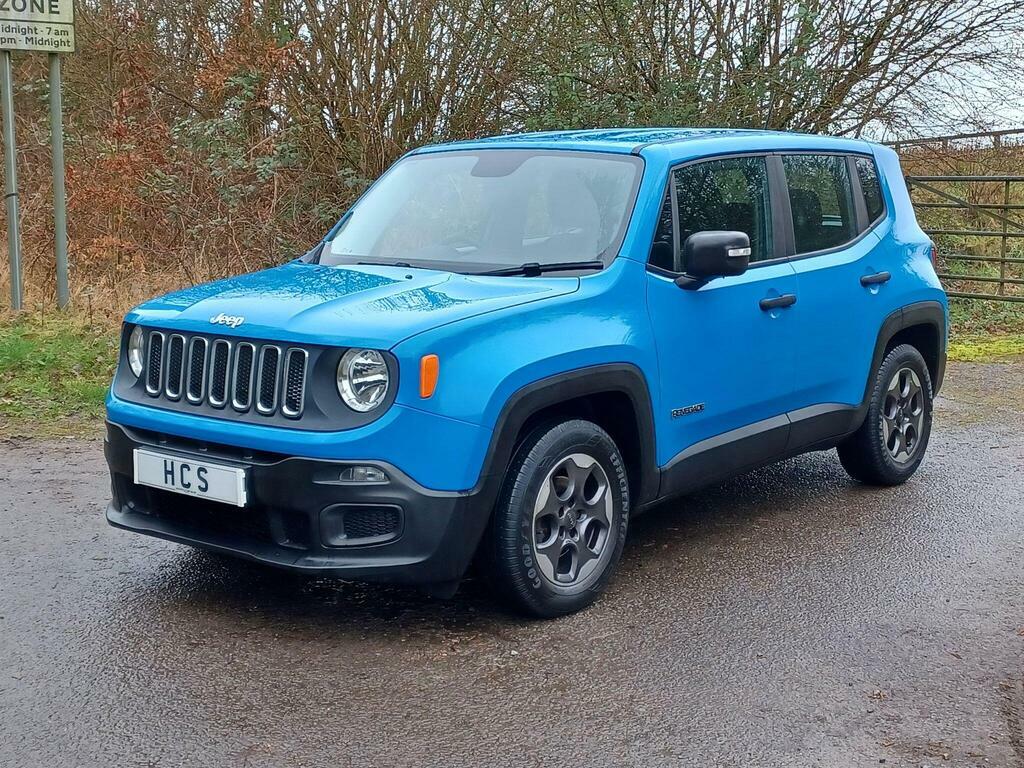 Jeep Renegade 1.6 Multijetii Sport Euro 5 S S Blue #4