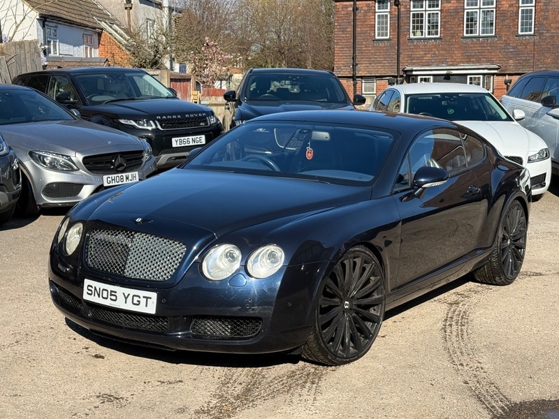 Bentley Continental Gt Gt Blue #5