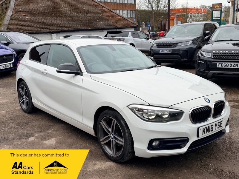 BMW 1 Series 116D Sport White